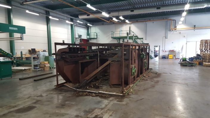 Ontmanteling Machine OWSV Galathea Oktober 2019