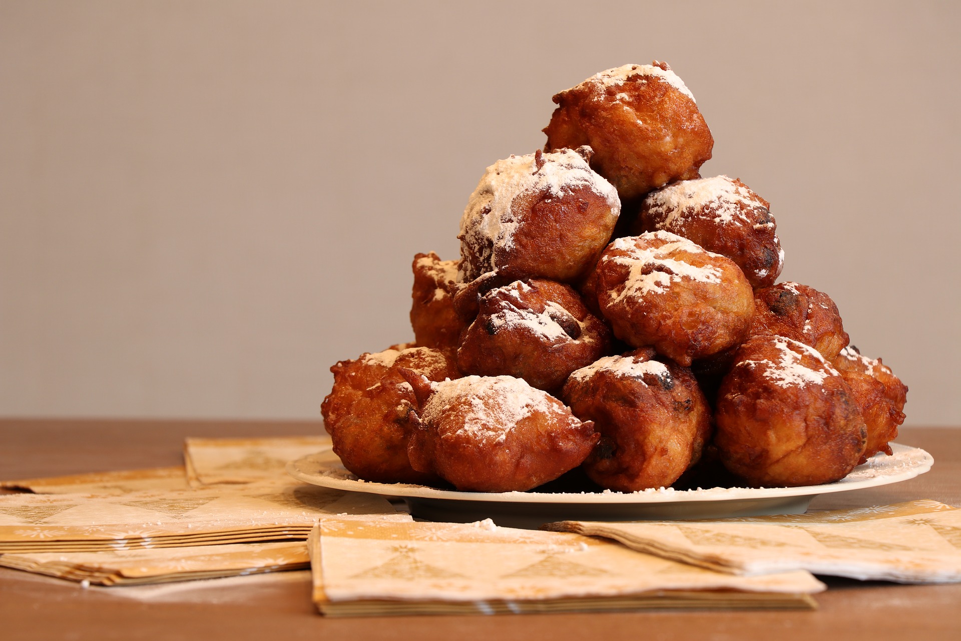 Oliebollen oudjaarsduik